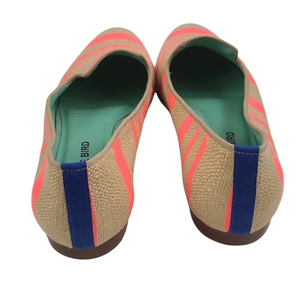 Blue Bird Striped‎ Neon Loafer Sz 9